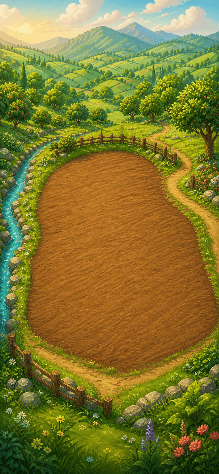 The EvoTales farm valley